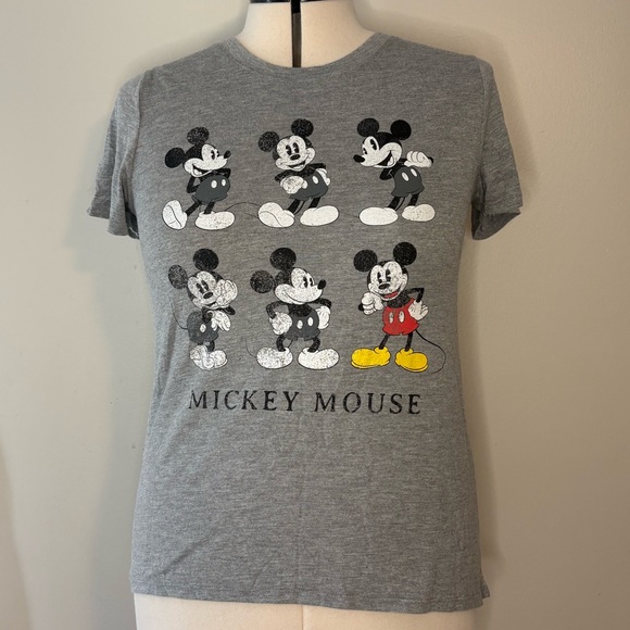 Disney Tops - Disney Gray Mickey Mouse Tee